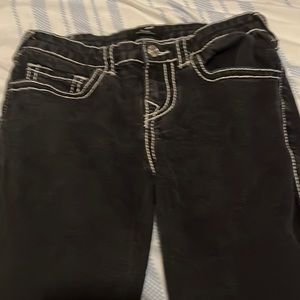 Size 14 boys true religion jeans Ricky Big T stitch